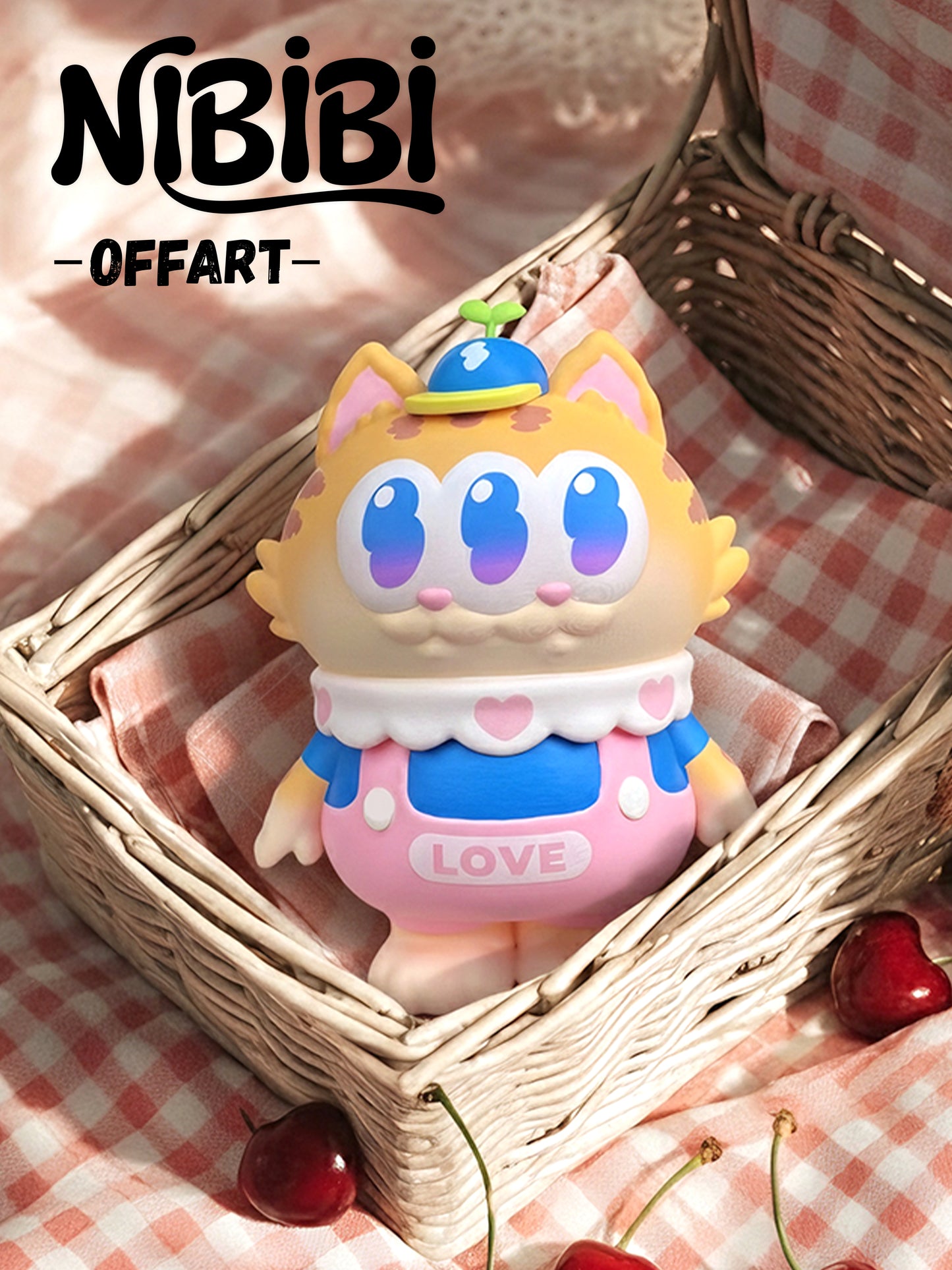 【PRE-ORDER】OFFART x貓Soul-- NIBBI Three-Eyed Cat Statue