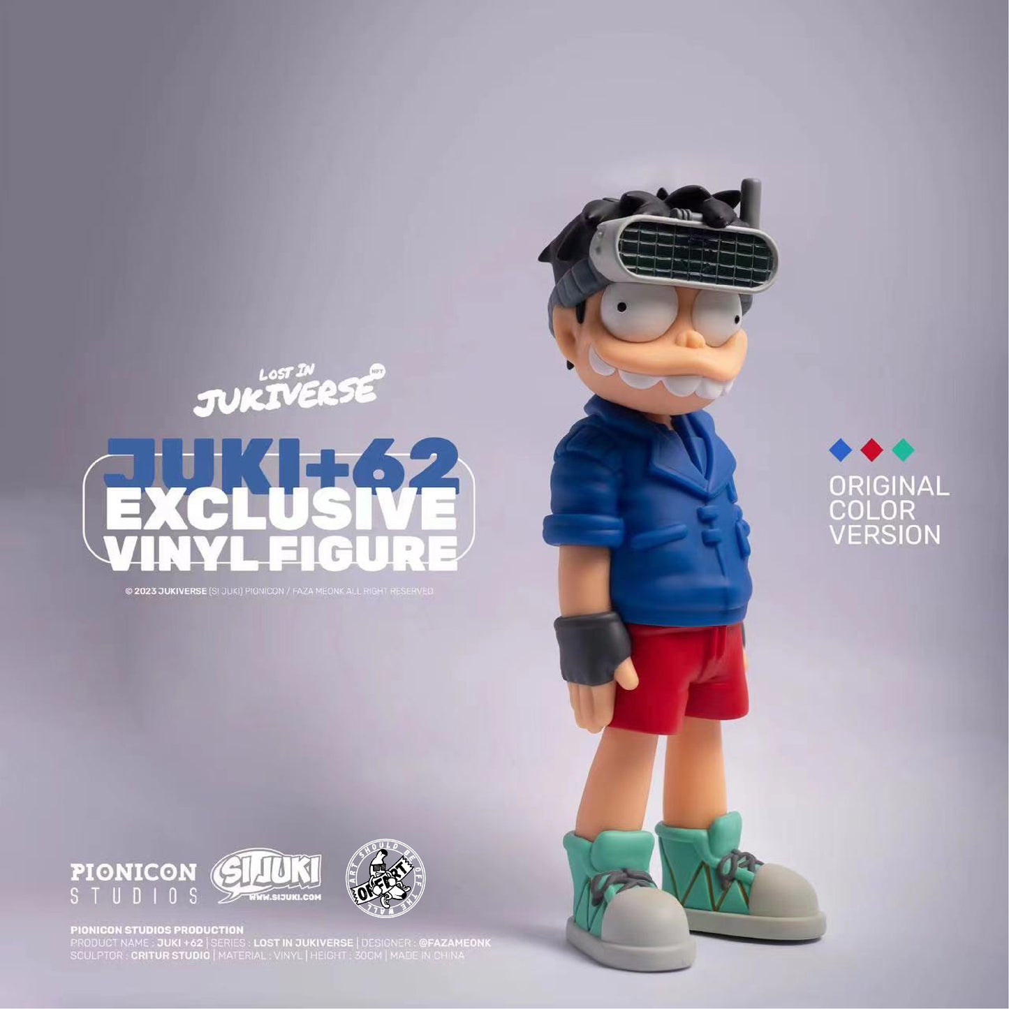 PIONICON Studio X Faza Meonk Juki +62 Advanture Vinyl