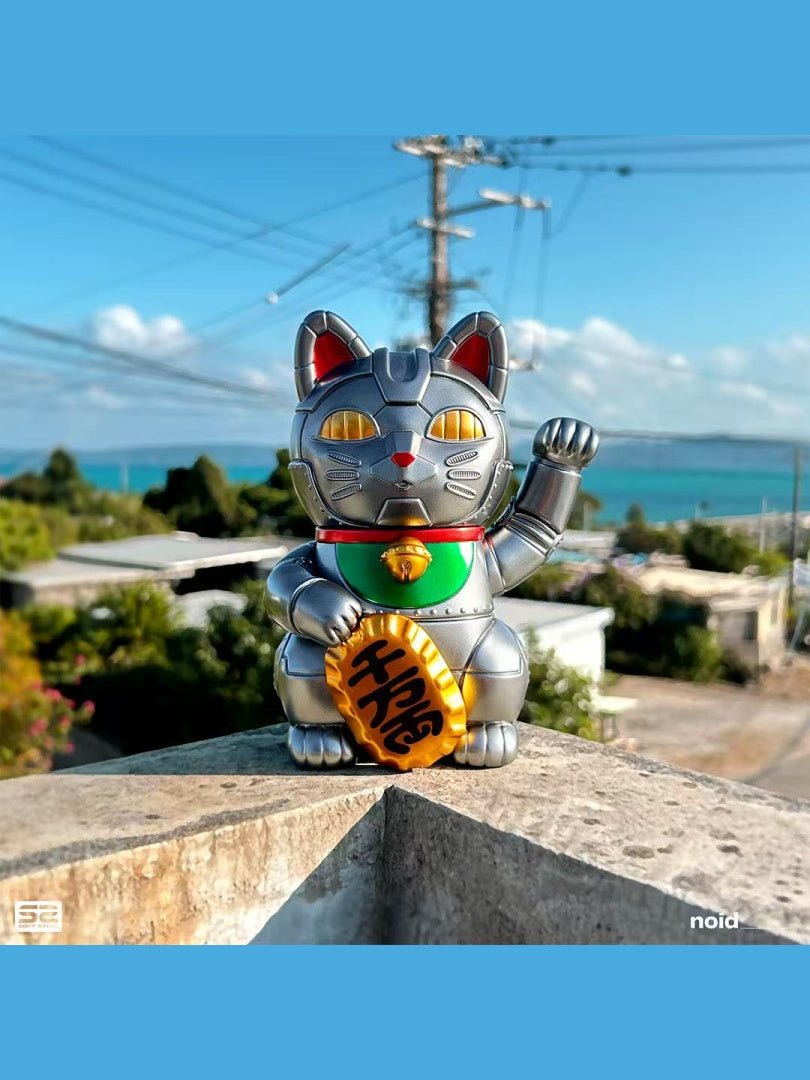 【IN STOCK】Hong Kong Mechanical Maneki-neko Statue