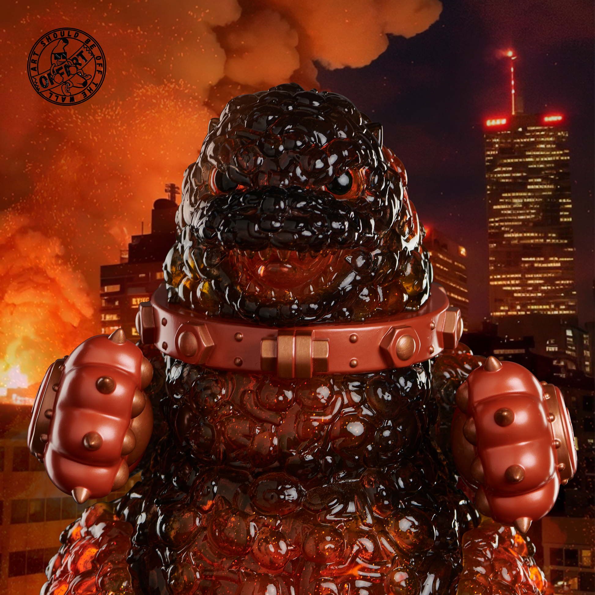 IN-STOCK】OFFART X Horiren Red Flame Hundred Cats Full Body Edition IN-STOCK】OFFART X Horiren Red Flame Hundred Cats Full Body Edition