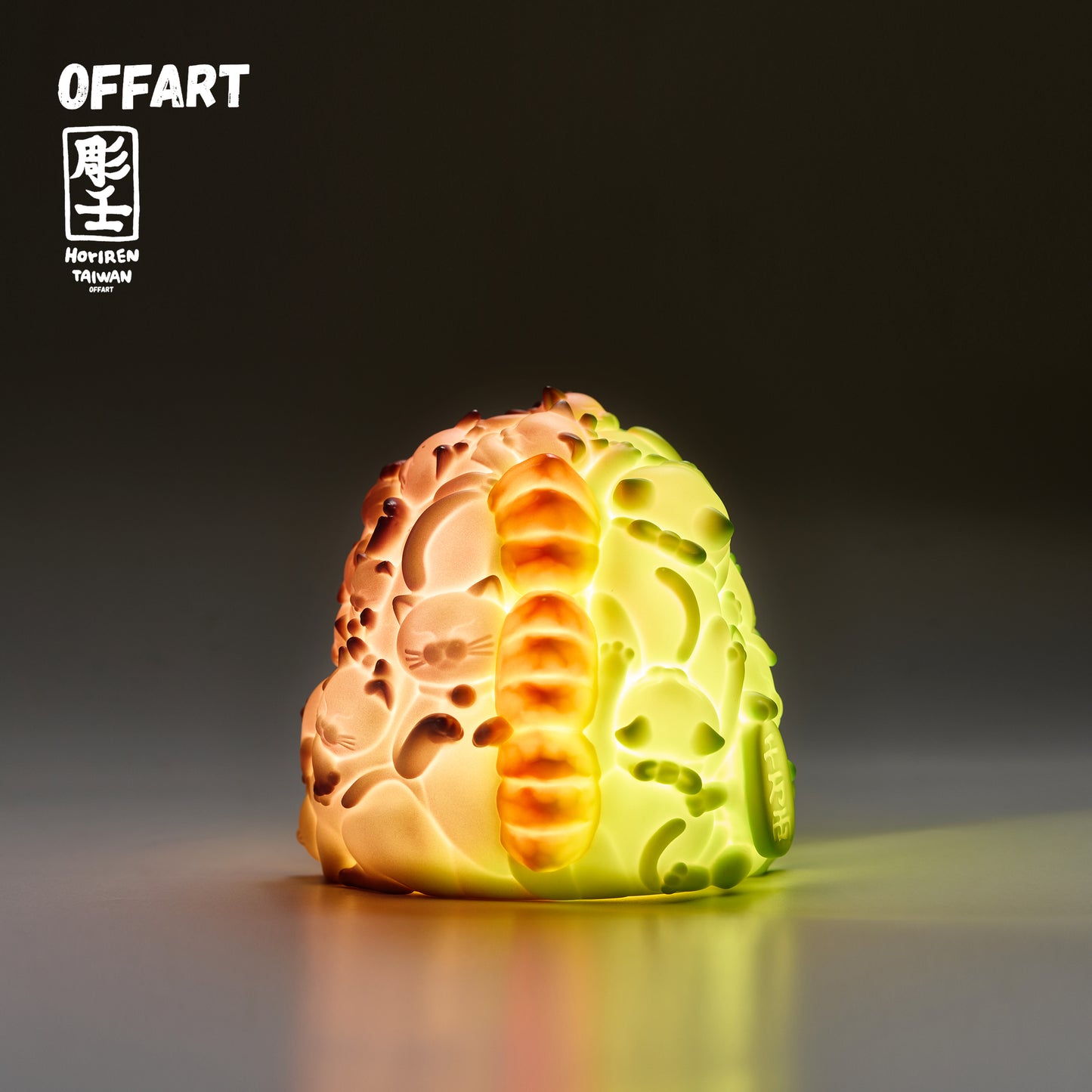 【PRE-ORDER】 OFFART × Horire  Hundred Cats Guren -Thermo Purple Flame Fusion Mini Bust