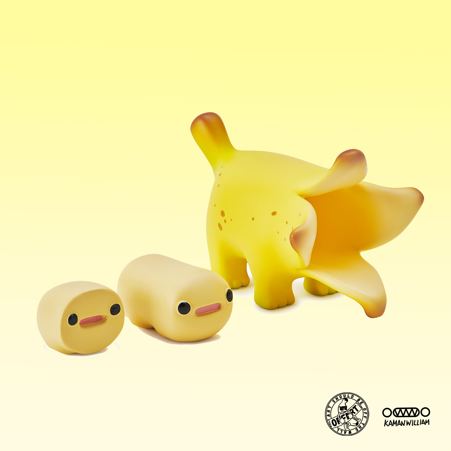 OFFART X Kamanwillam Mini Bananaer Dog