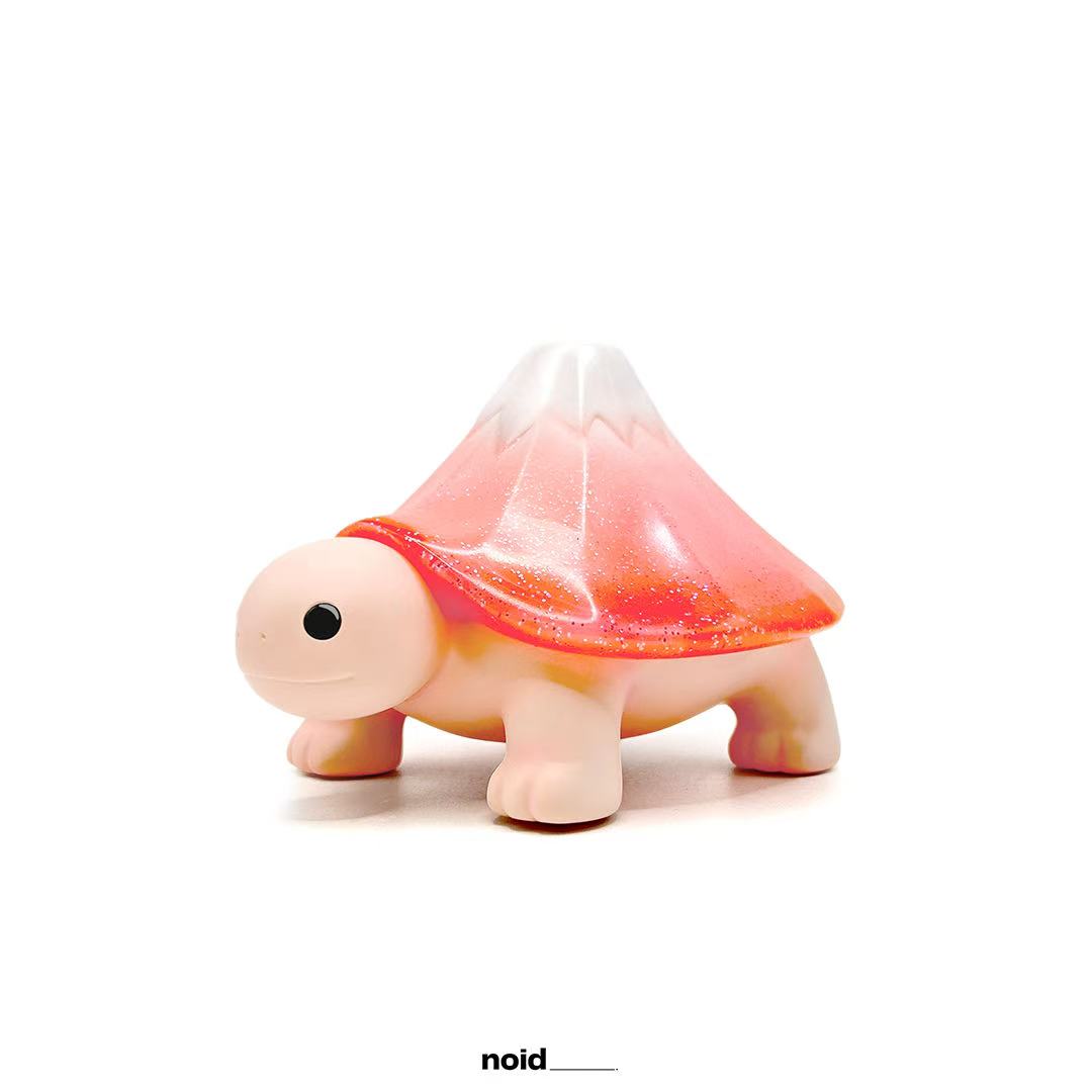 【IN STOCK】Japanese Mount Fuji Turtle Rubber Statue
