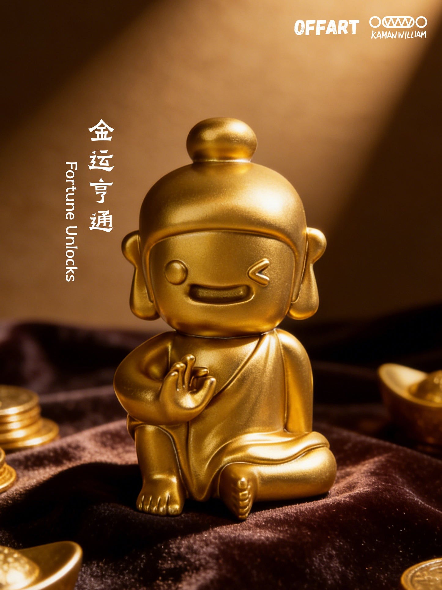 【Pre-sale】[Whole Set]OFFART X Kamanwilliam OK Buddha's "Eight Directions Radiant Fortune" Blind Box Collection