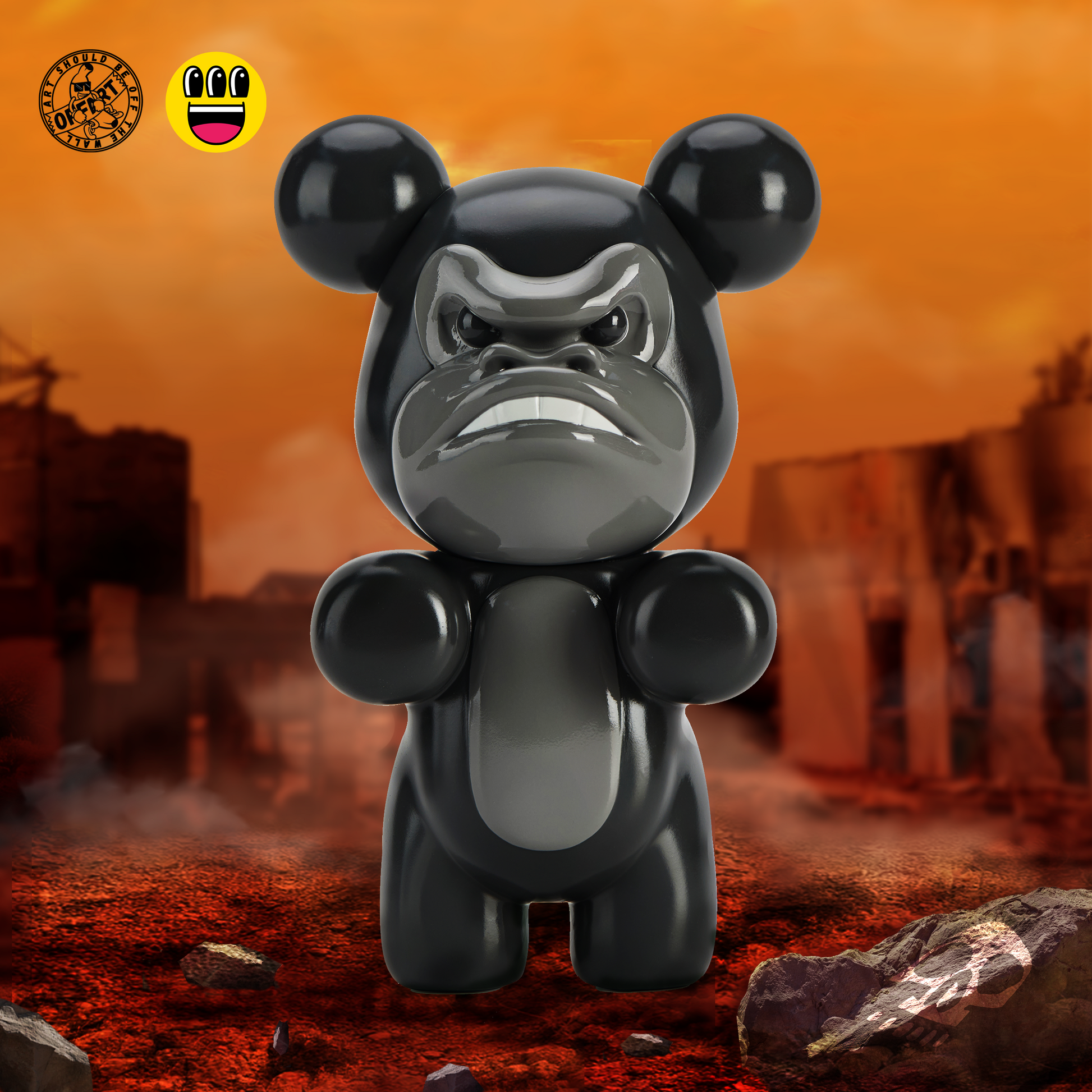 gummy monsters OFFART X Just Kidding Gummy Monster Kong