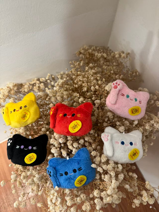 【IN STOCK】BEEZ-Lucky Moe Cat Plush blind box（a set of）