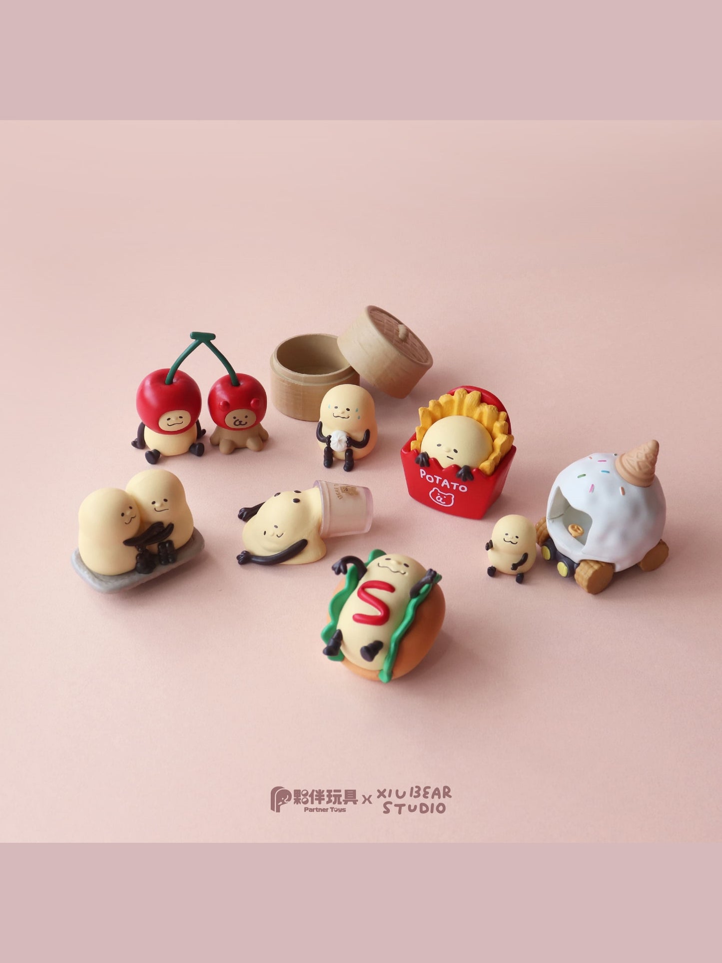 【IN STOCK】Full & Happy Mashed Potatoes Blind Box Statue