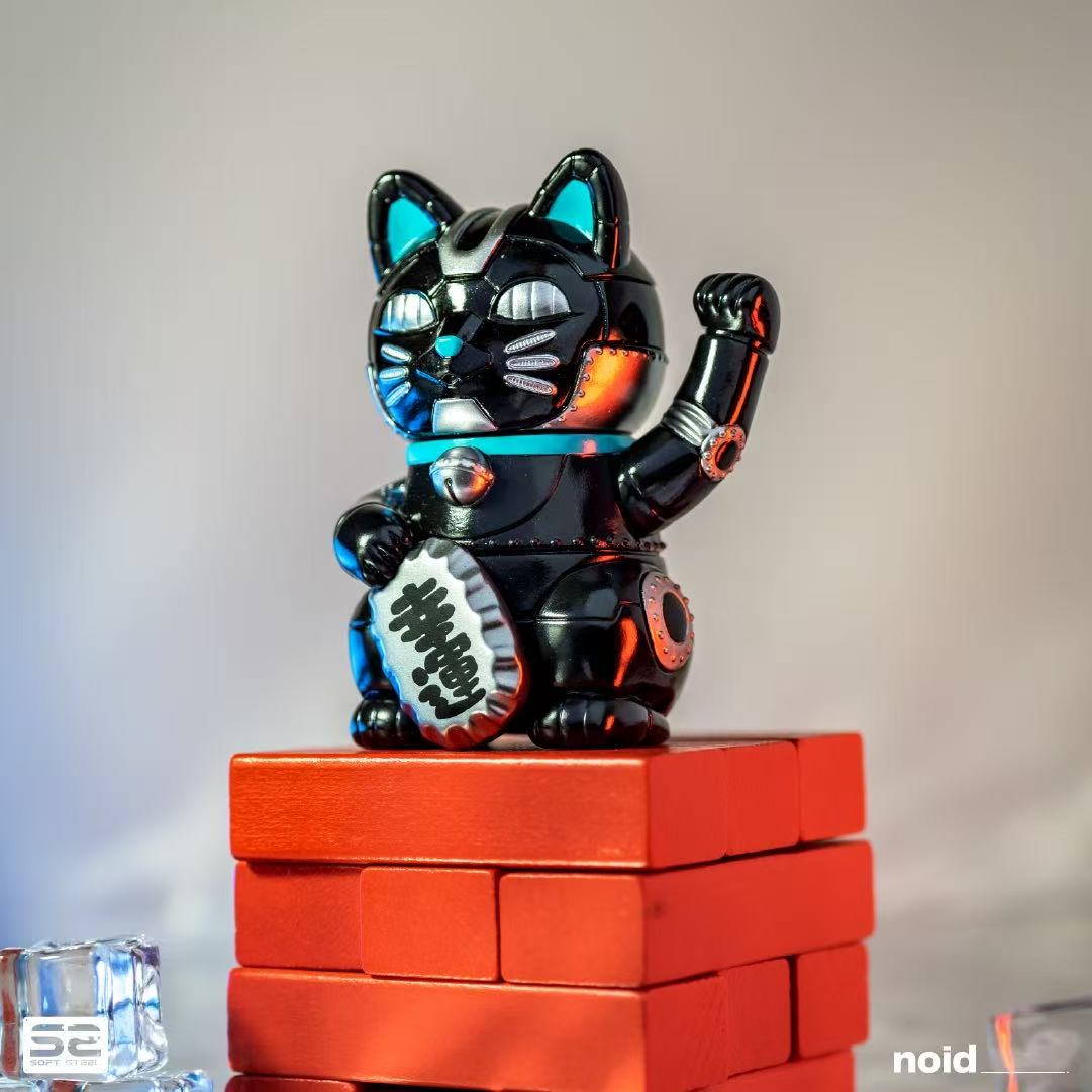 IN STOCK】Mechanical Lucky Cat Blind Box Statue – OFFART