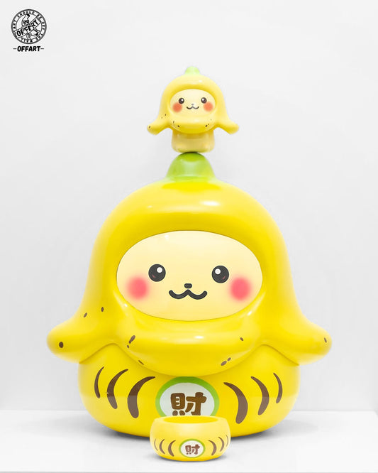 【PRE-ORDER】OFFART-DARUMABOOM Fortune Banana statue